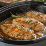 Alt Text: Delicious crockpot chicken tenderloin recipes in a slow cooker