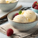 Best vanilla bean ice cream recipe in a bowl