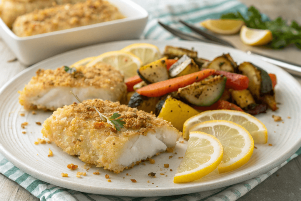 Baked Cod Recipe with Panko - Crispy Perfection