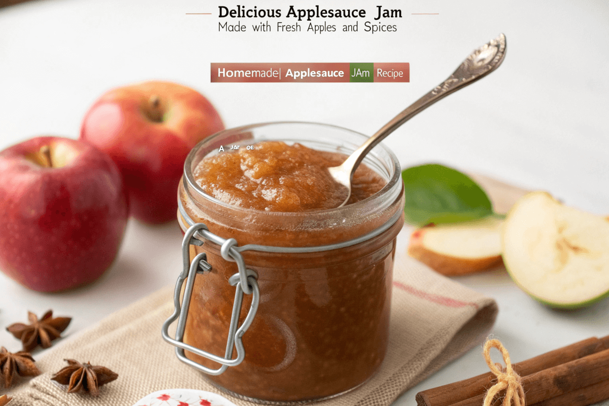 Applesauce Jam Recipe: Easy and Delicious Homemade Spread