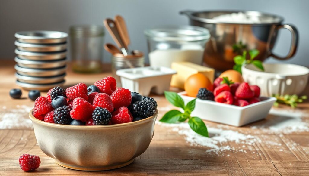 Berry Pound Cake Ingredients